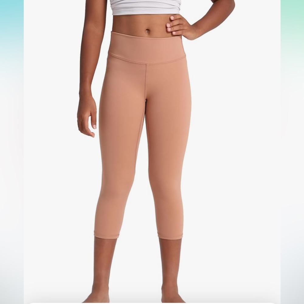 Kids Tan Leggings